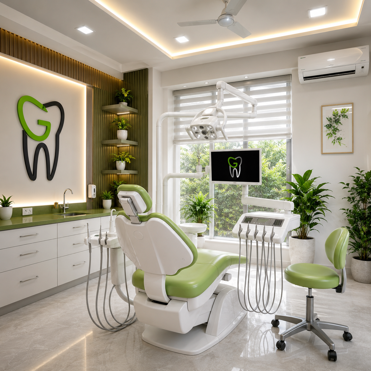 Clinic gallery treatment room