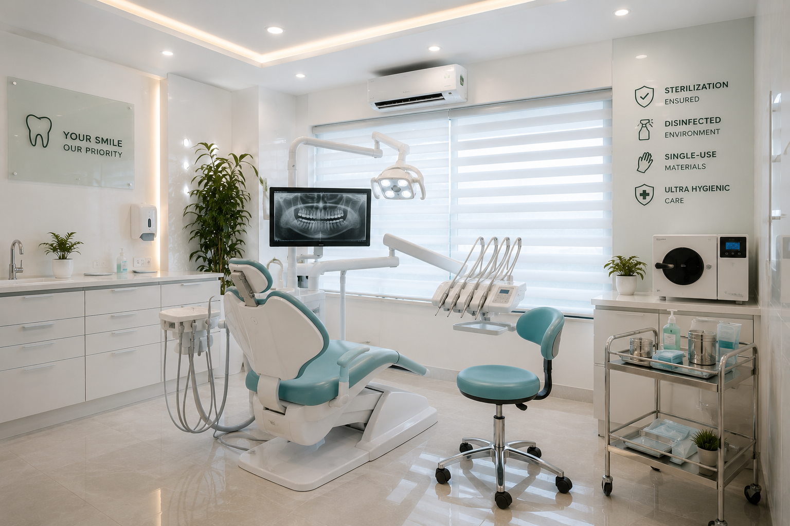 Hygienic dental clinic